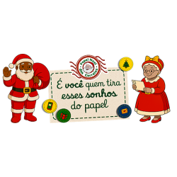 Mais de 100 mil cartas do Papai Noel dos Correios foram adotadas em todo o País